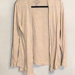 Cream colored cardigan